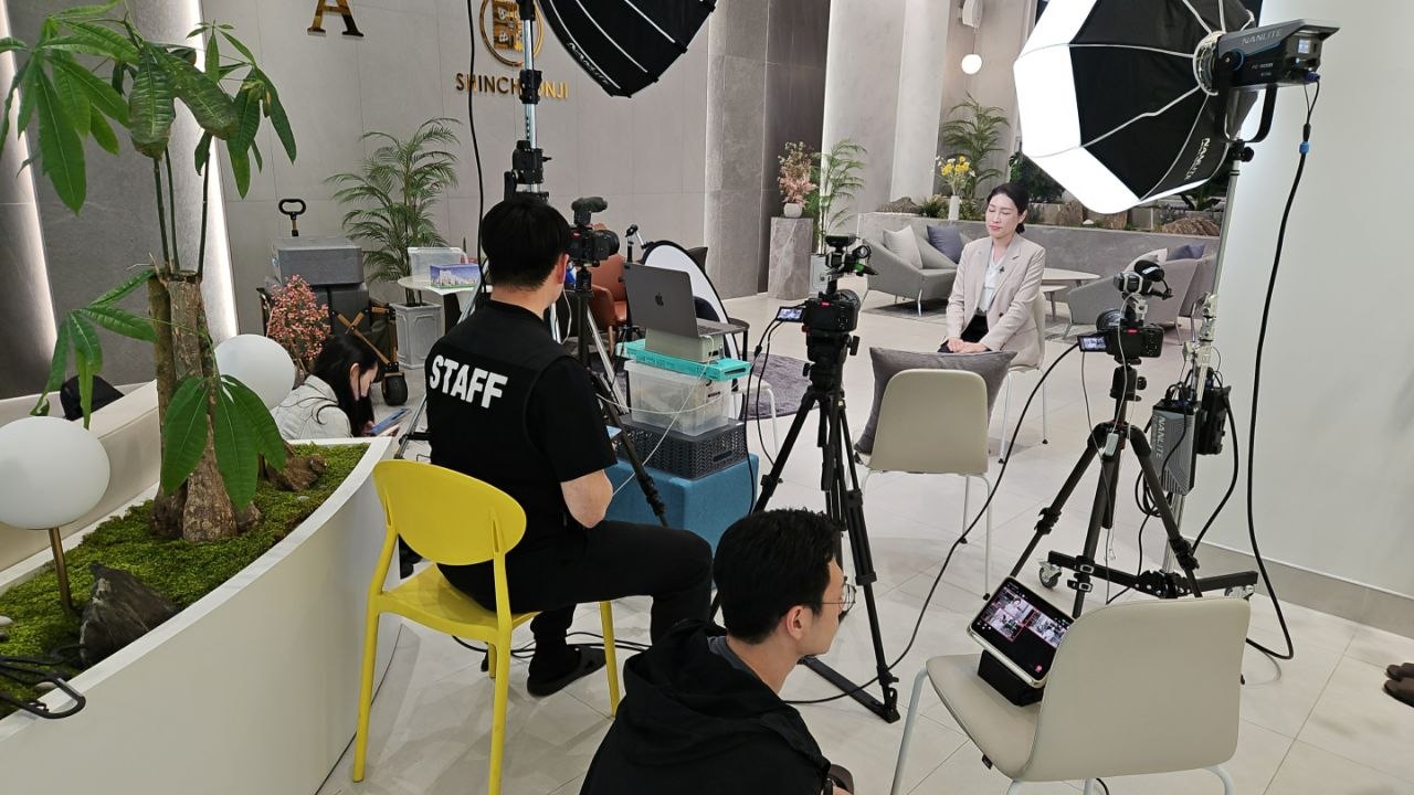 다큐멘터리 인터뷰 촬영