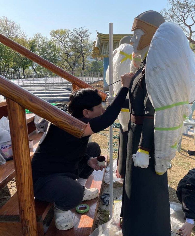 평화공원 심판도 지옥문 천사 작업