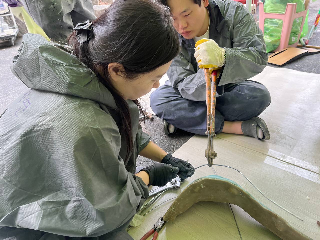 평화공원 심판도 작업